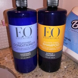 EO essentials shampoo and conditioner